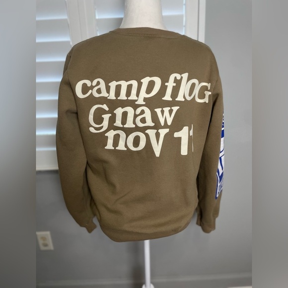 Camp Flog Gnaw Sweatshirt Adult L Lucky Me I See Ghosts Kid Cudi Nov 11 Kanye - Picture 4 of 16